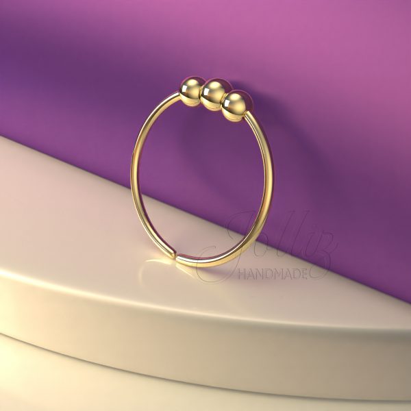 14k gold filled nose ring hoop piercing jolliz