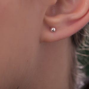 4mm earrings