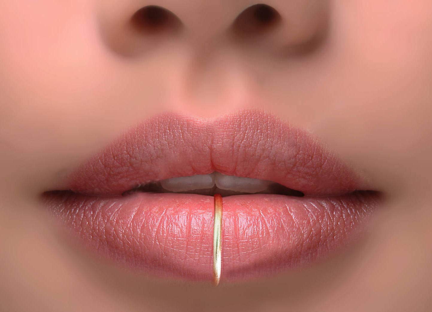 How to Make a Fake Lip Ring: 8 Steps (with Pictures) - wikiHow