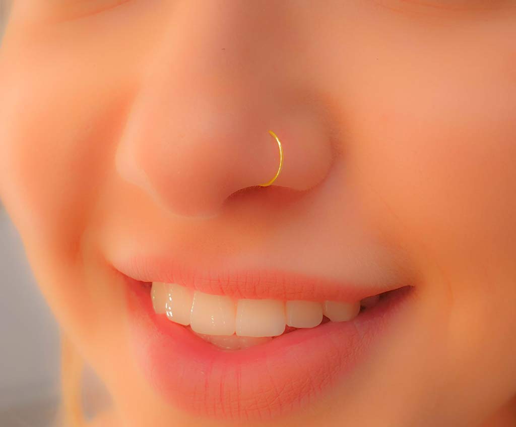 Magnetic Horseshoe Nose Rings 316l Steel Faux Septum Rings Fake Piercing  Clip On Nose Hoop Rings Gift For Women Girl A1H0 - Walmart.com