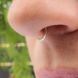 fake septum piercing small