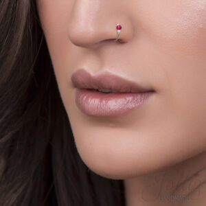 sterling silver nose ring piercing jewely