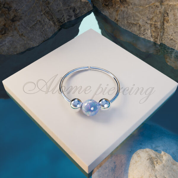 blue septum ring