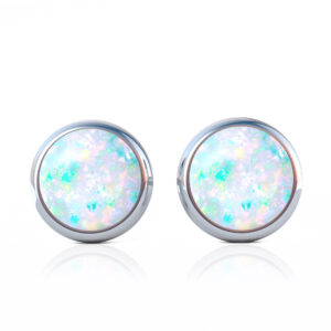 real opal nose stud