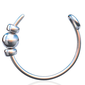 fake nose ring hoop