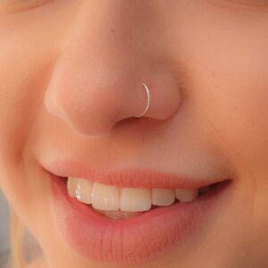Silver Nose ring