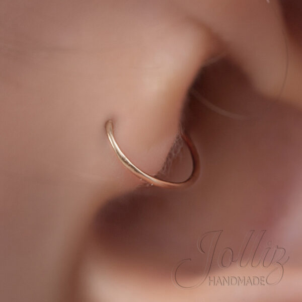 14K Gold Filled tragus earrings jolliz piercings