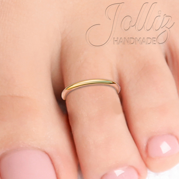 Fitted Toe Rings | Gold Toe Ring Set-thunohoangphong.vn