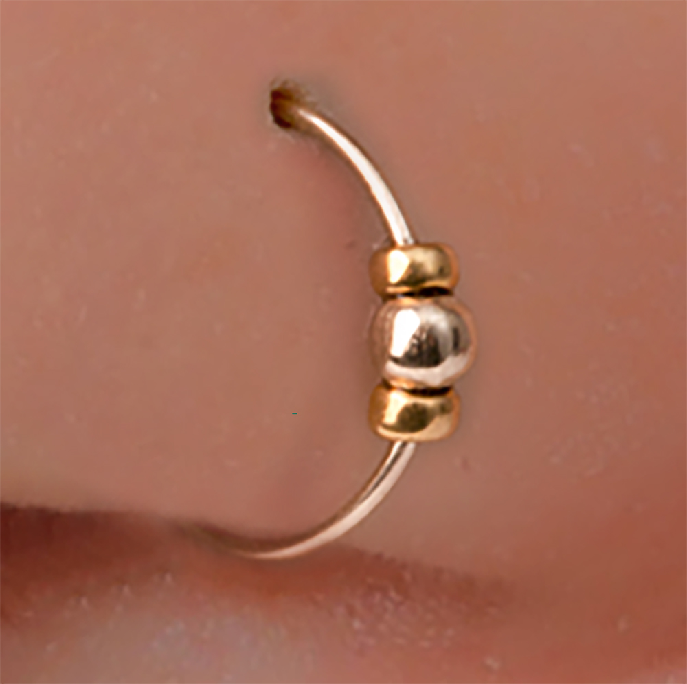 2.5mm Medium Cubic Zirconia 14K Gold Nose Ring – FreshTrends-saigonsouth.com.vn