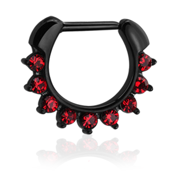 red septum jewelry