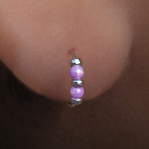 925 silver earrings hoops