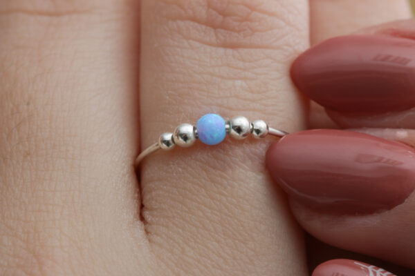 opal fidget ring