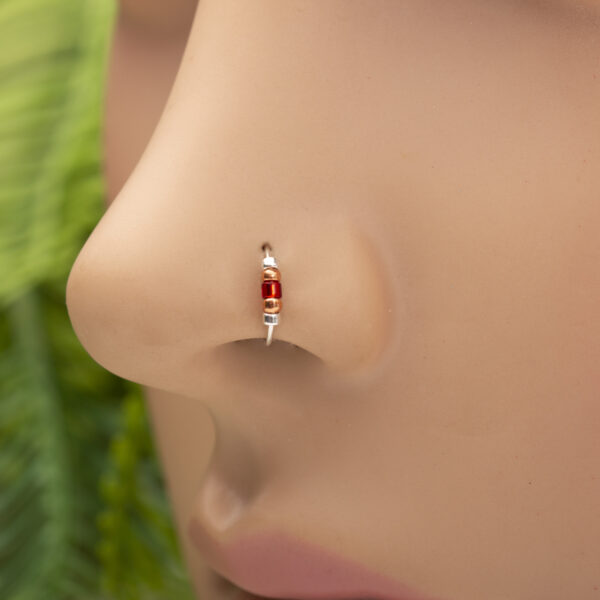 model beads nose ring