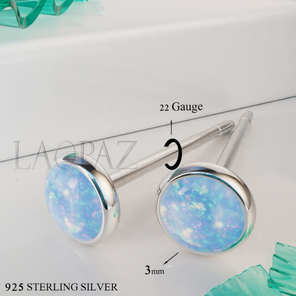size and measurement ear studs