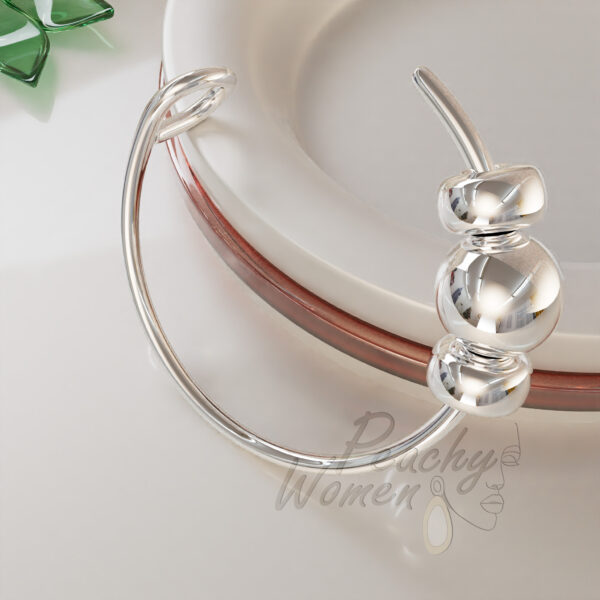 faux silver nose ring hoop