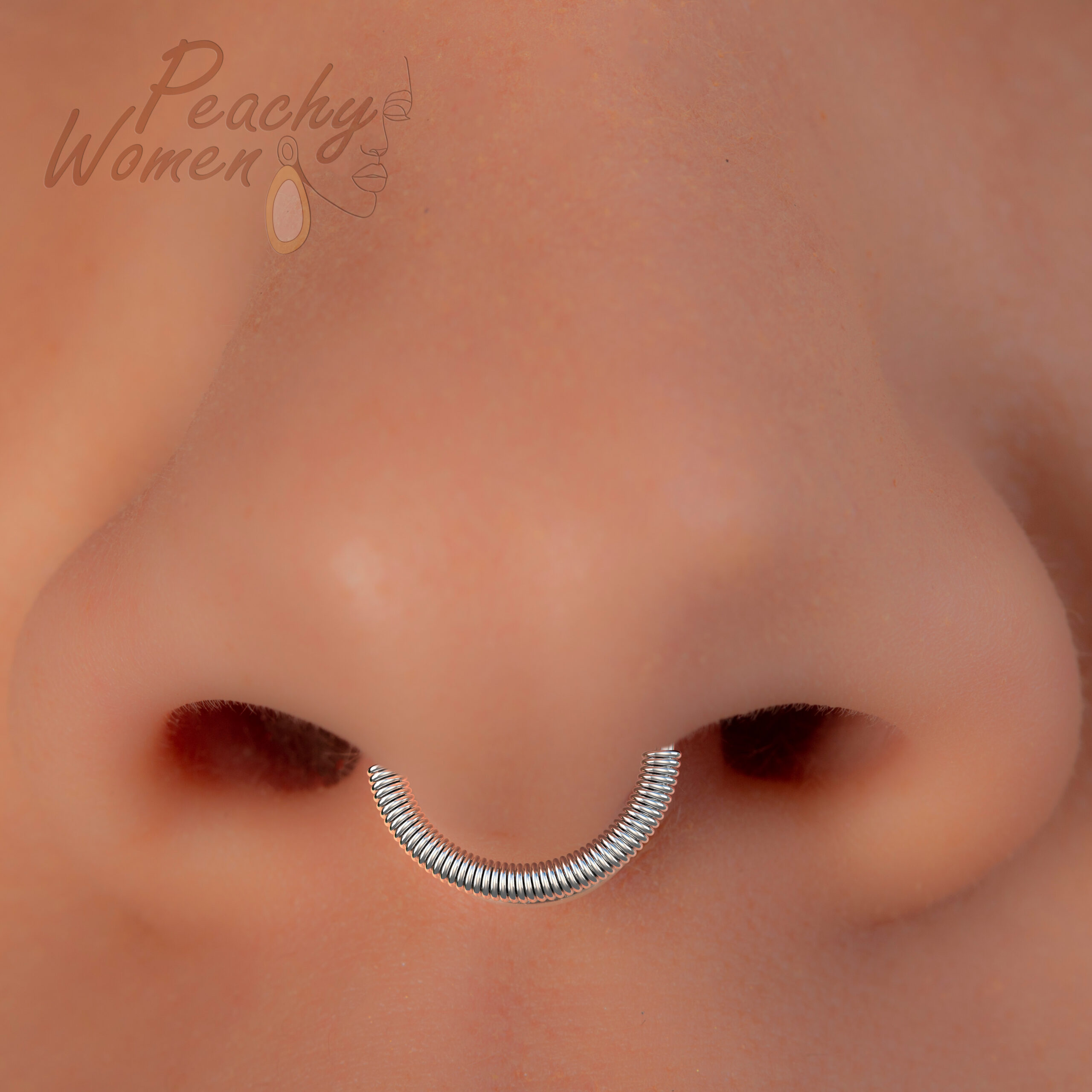 Buy Tiny Silver Septum Ring for Pierced Nose. Indian Septum Ring. 20g  Sterling Silver Septum Jewelry. Tribal Septum Ring Online in India - Etsy